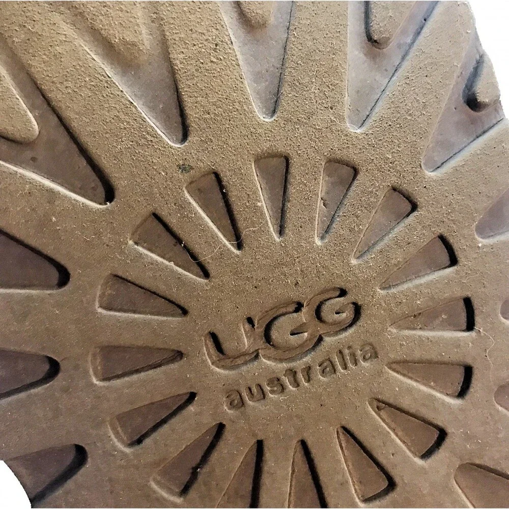 UGG Australia Chestnut Bailey Button Triplet Winter Boots 1962 Women's 5 Sherpa - Picture 13 of 13